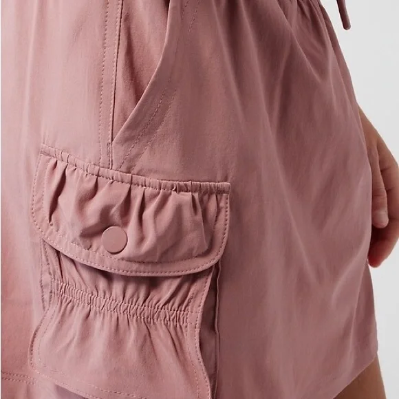 Athleta Girl Great Adventure Skort with Utility Cargo Pocket Muted Dusty Rose - Picture 11 of 11